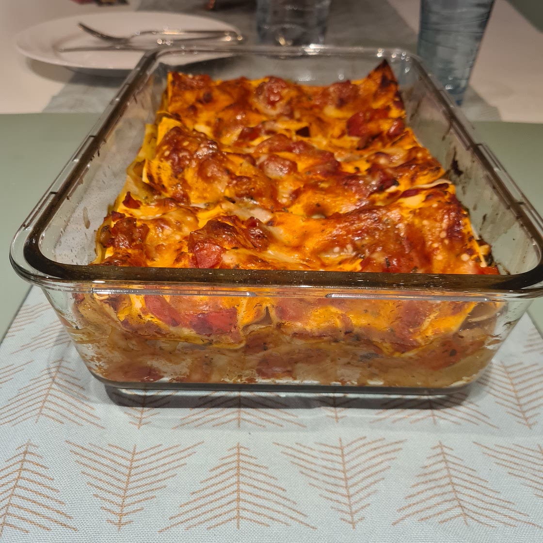Aubergine Lasagne