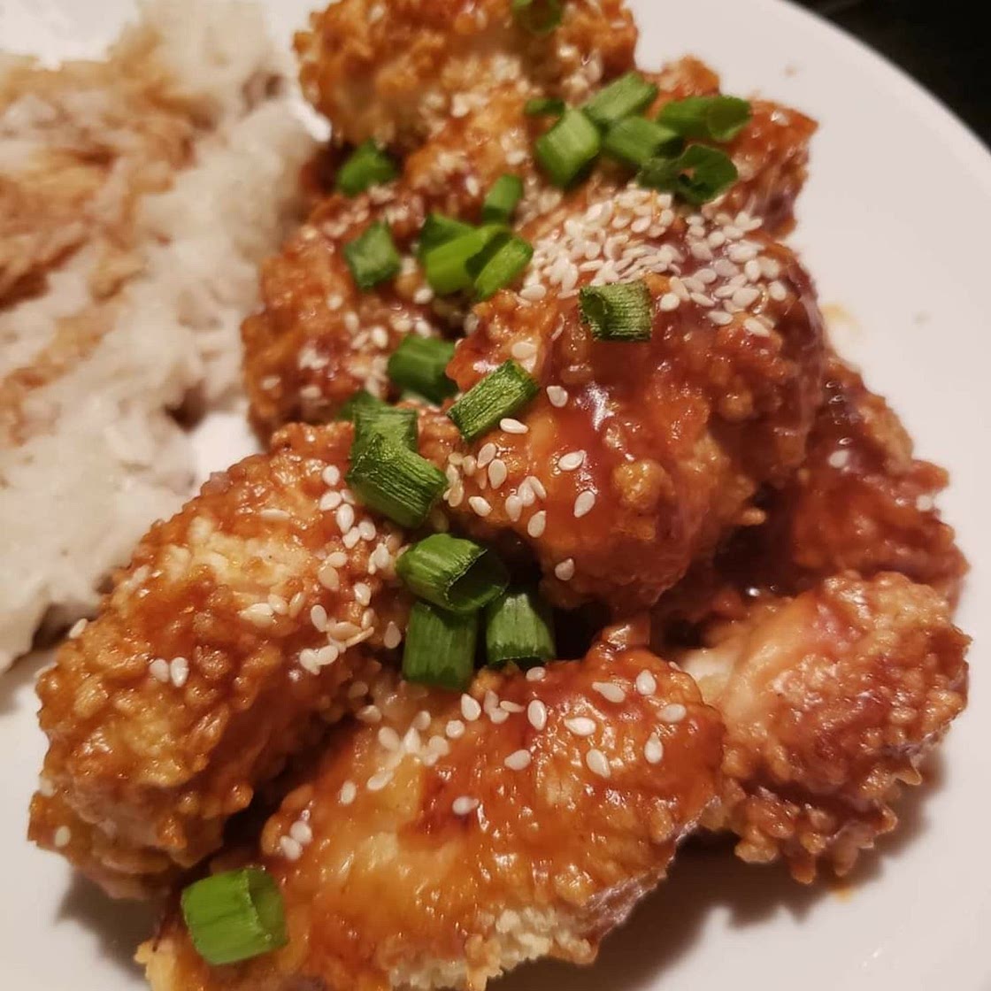 Gluten Free Sesame Chicken