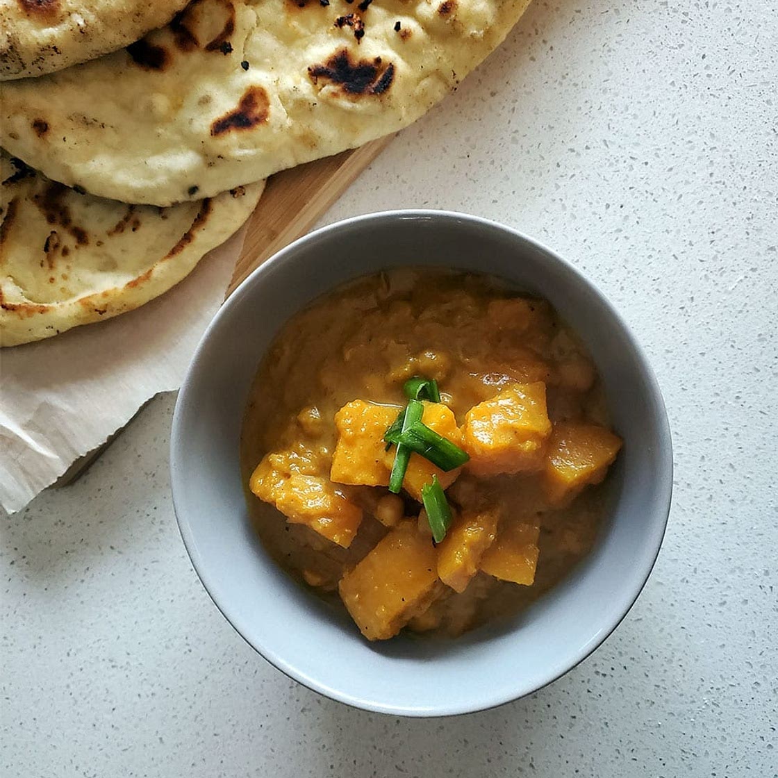Butternut Squash Chickpea Coconut Curry