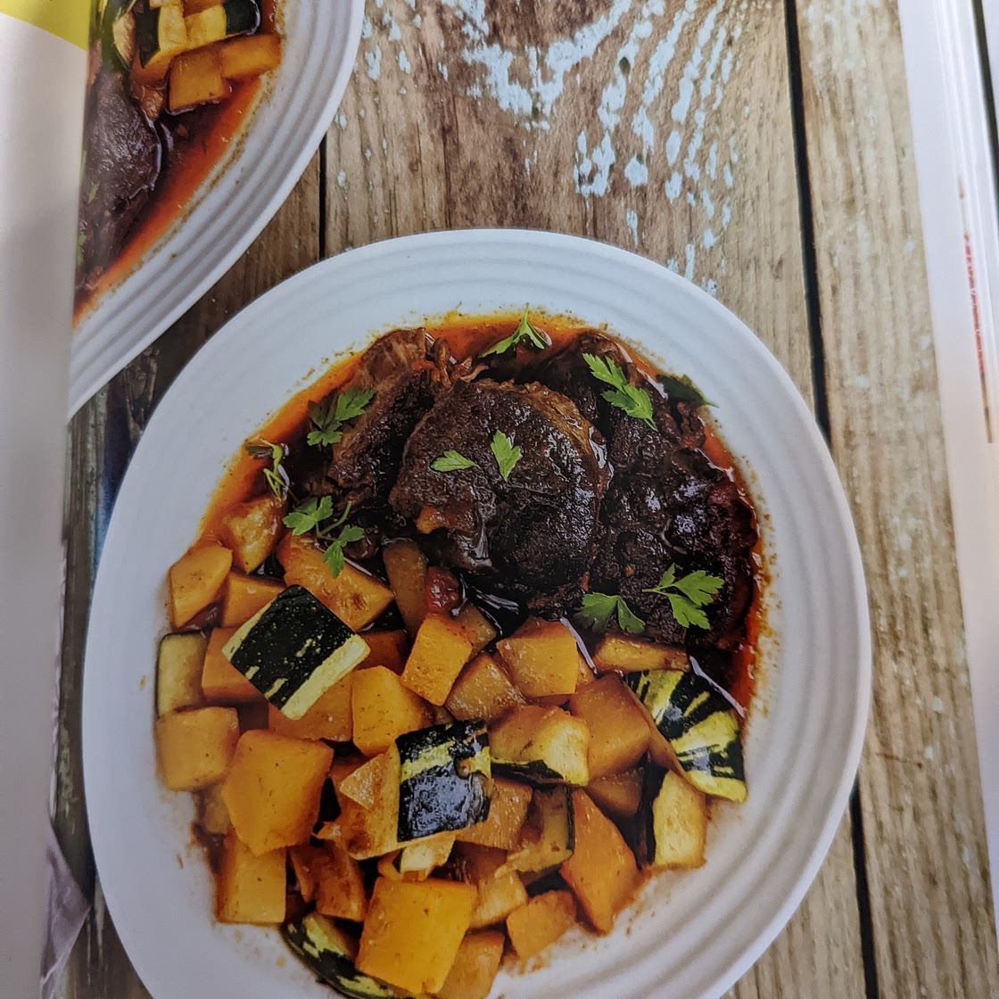 Autumn beef and vegetable stew