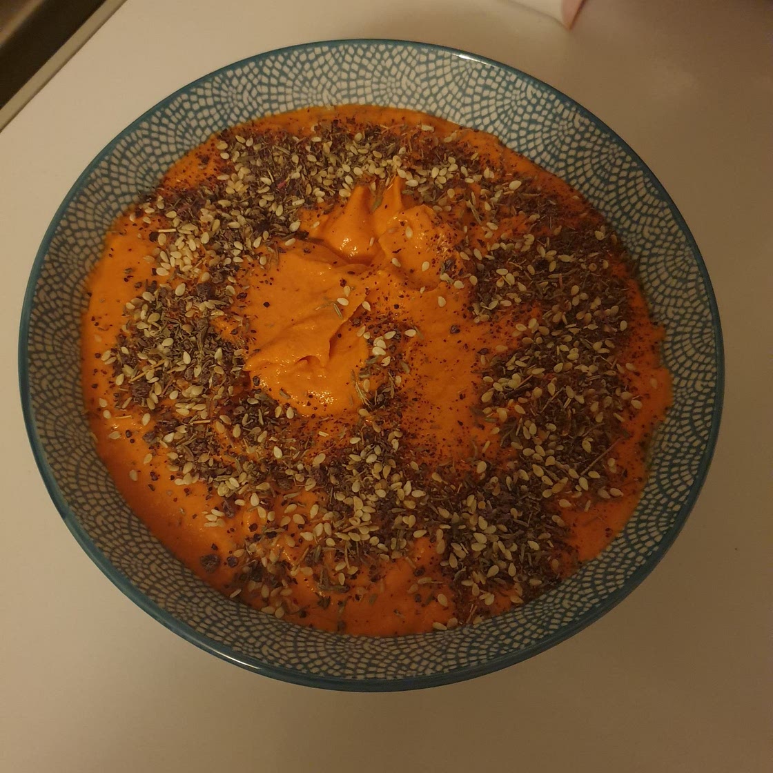 Humus with zatar