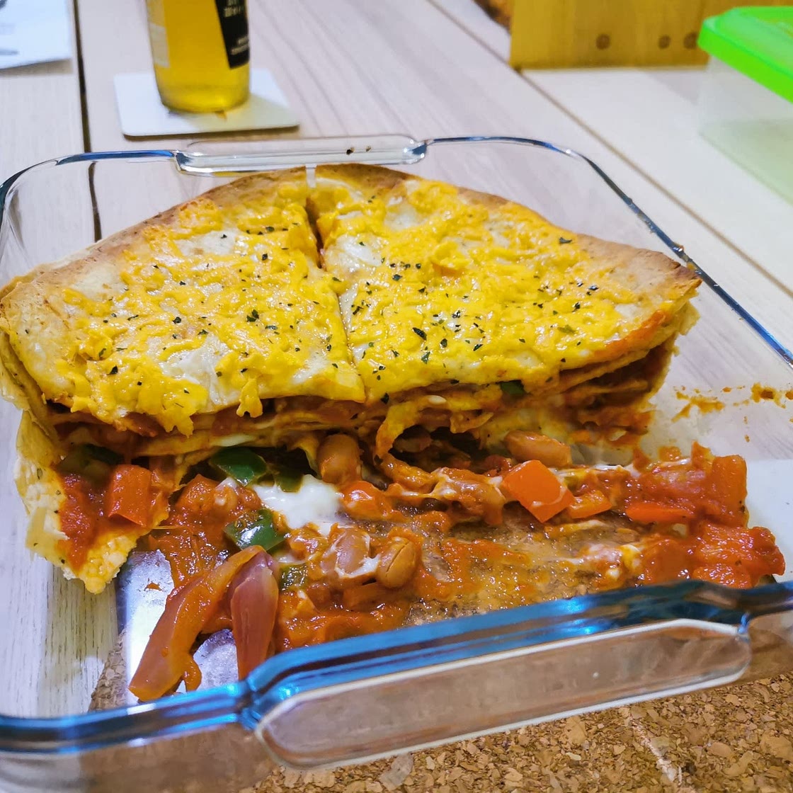 Enchilada pie