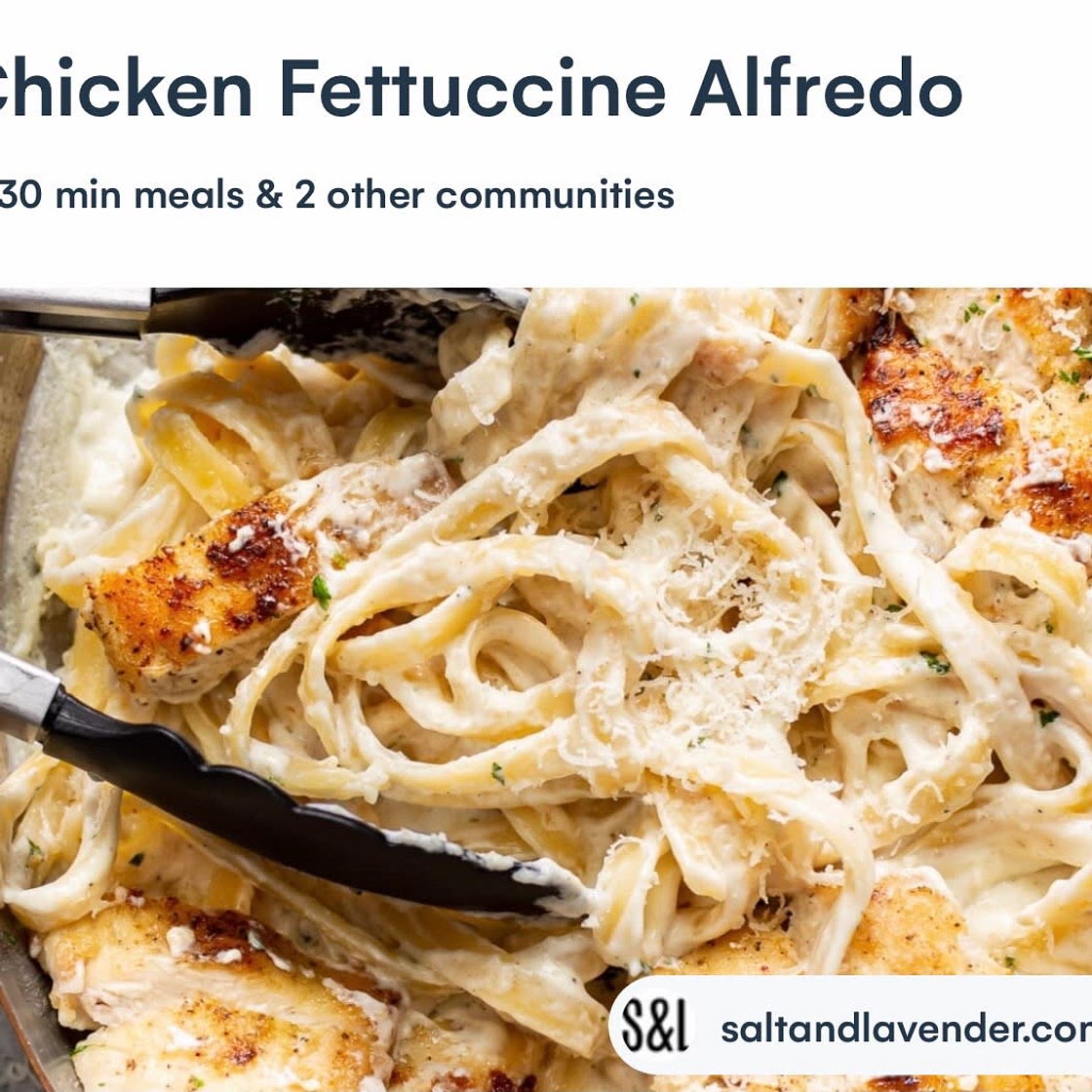Chicken Fettuccine Alfredo
