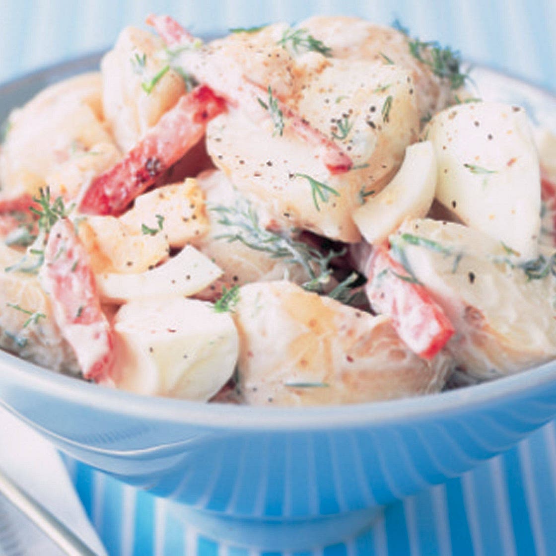 Potato, bacon & egg salad