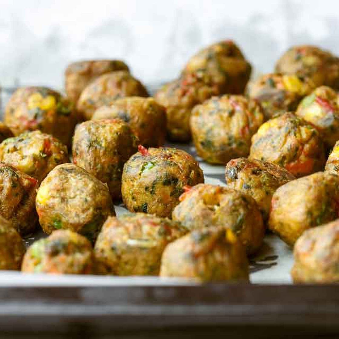 Albóndigas Veganas Freidora sin Aceite