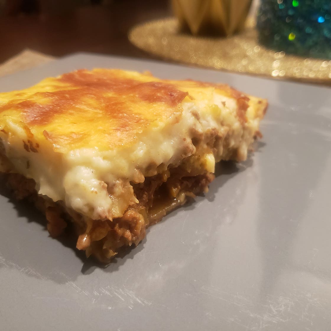Moussaka- greek eggplat dish