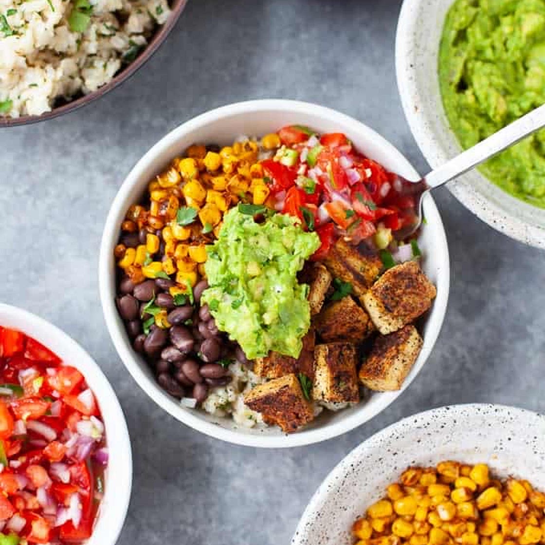 Vegan Mexican bowl