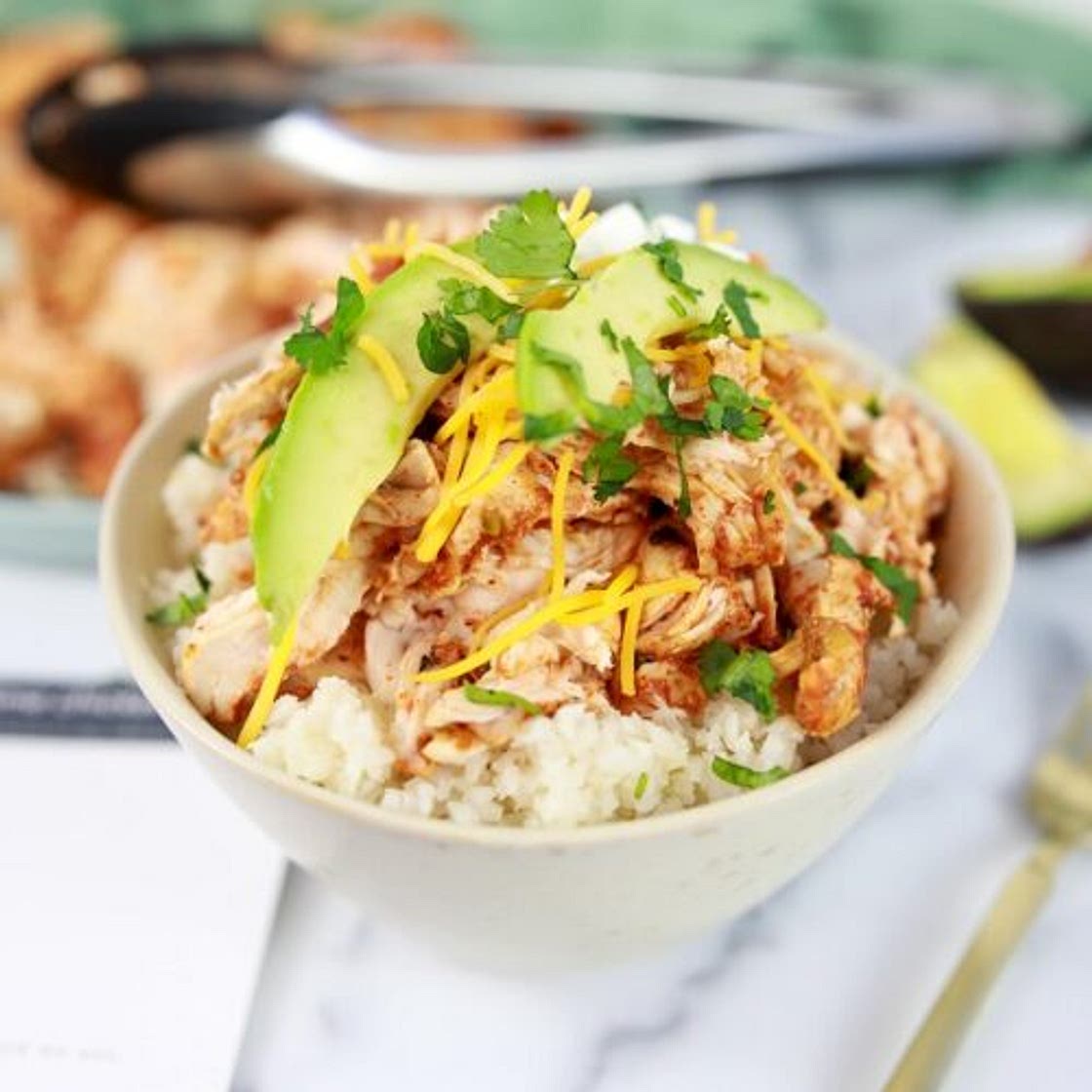 Cilantro Lime Chicken Bowls