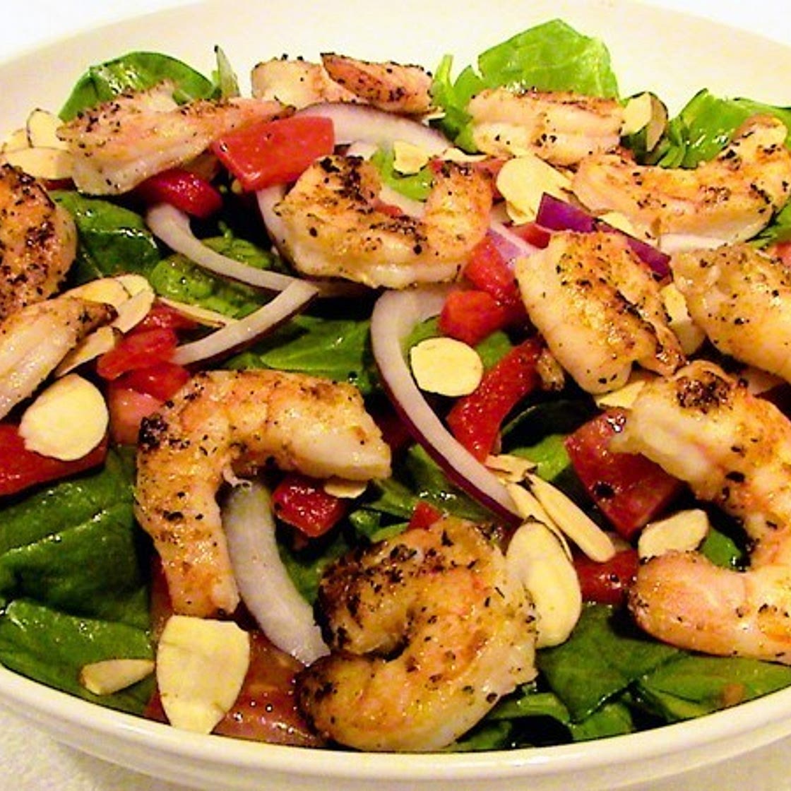 Applebee's Grilled Shrimp 'N Spinach Salad