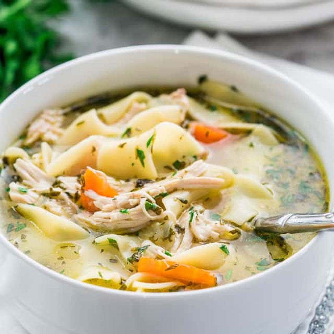 Instant Pot Chicken Noodle Soup