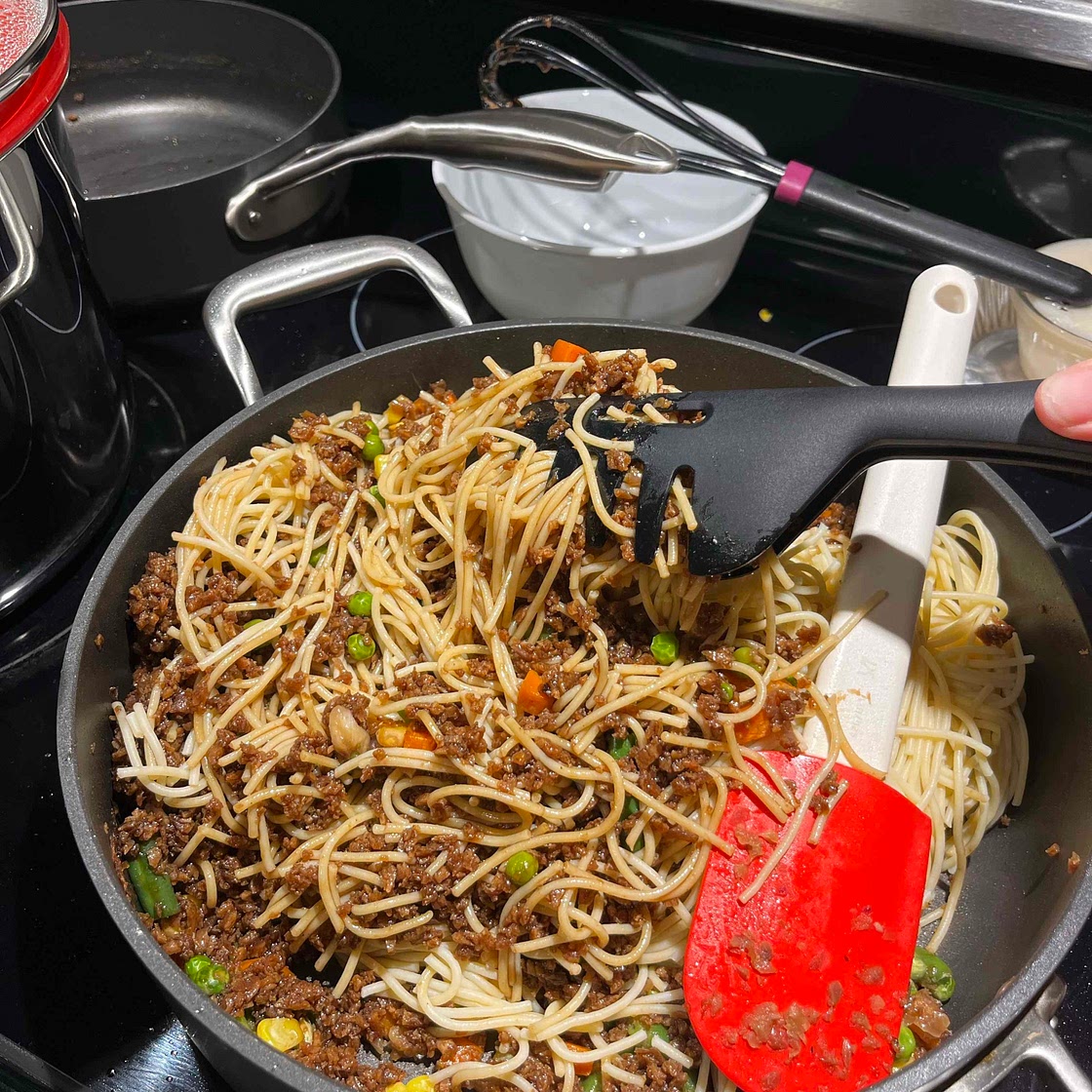 Sautée asiatique à la PVT