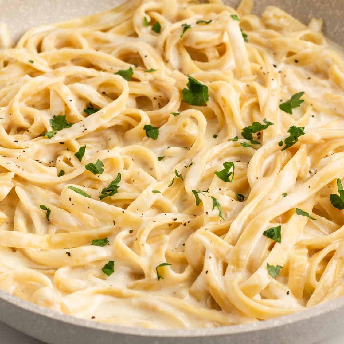 One Pot Alfredo Pasta