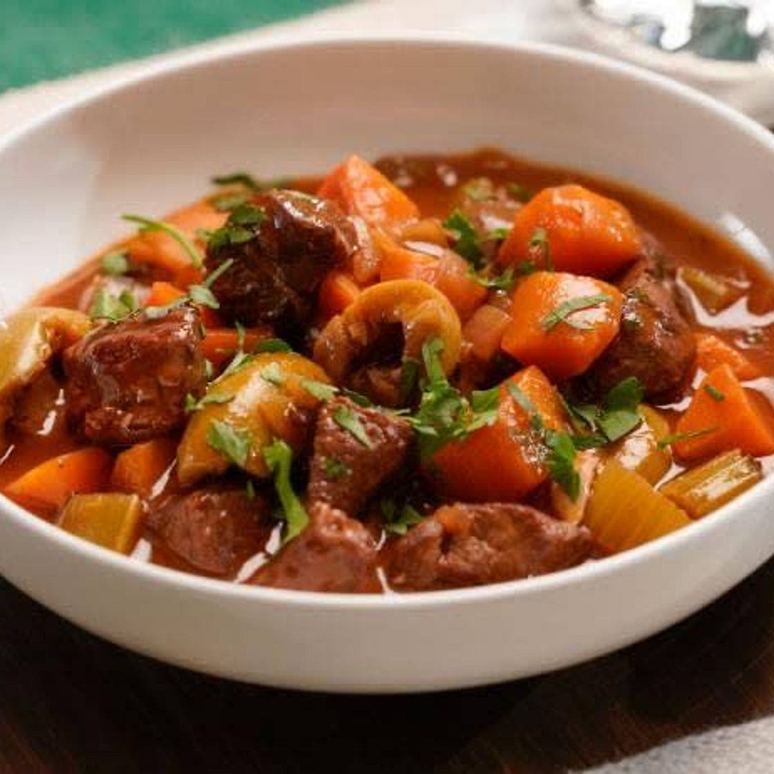 Low-carb Indian lamb stew