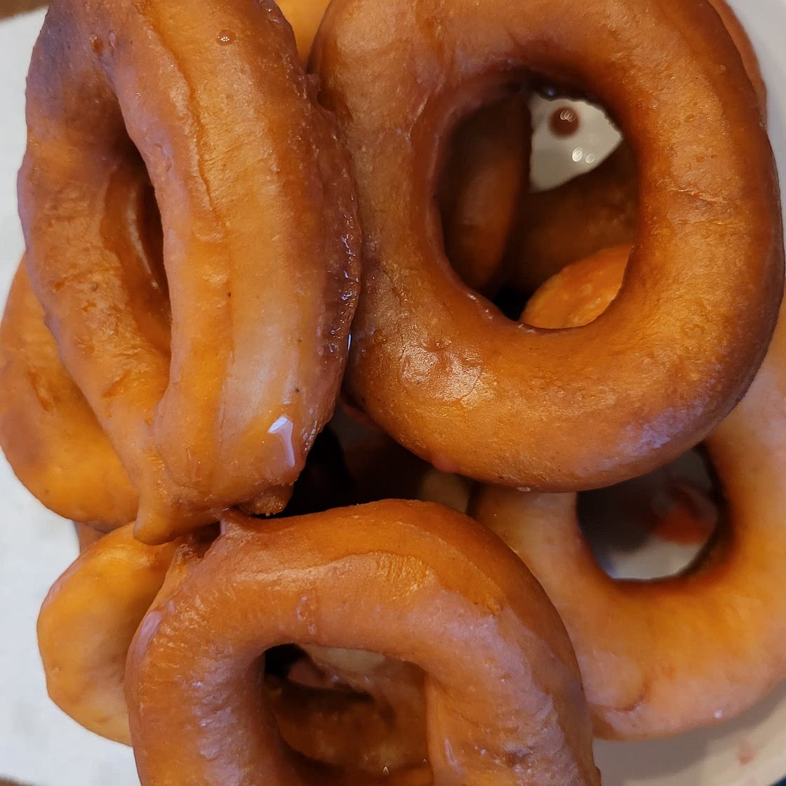 Homemade Glazed Doughnuts