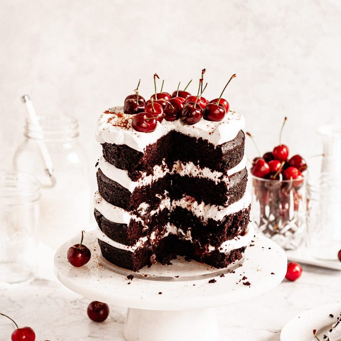 Dairy-Free Black Forest Cake