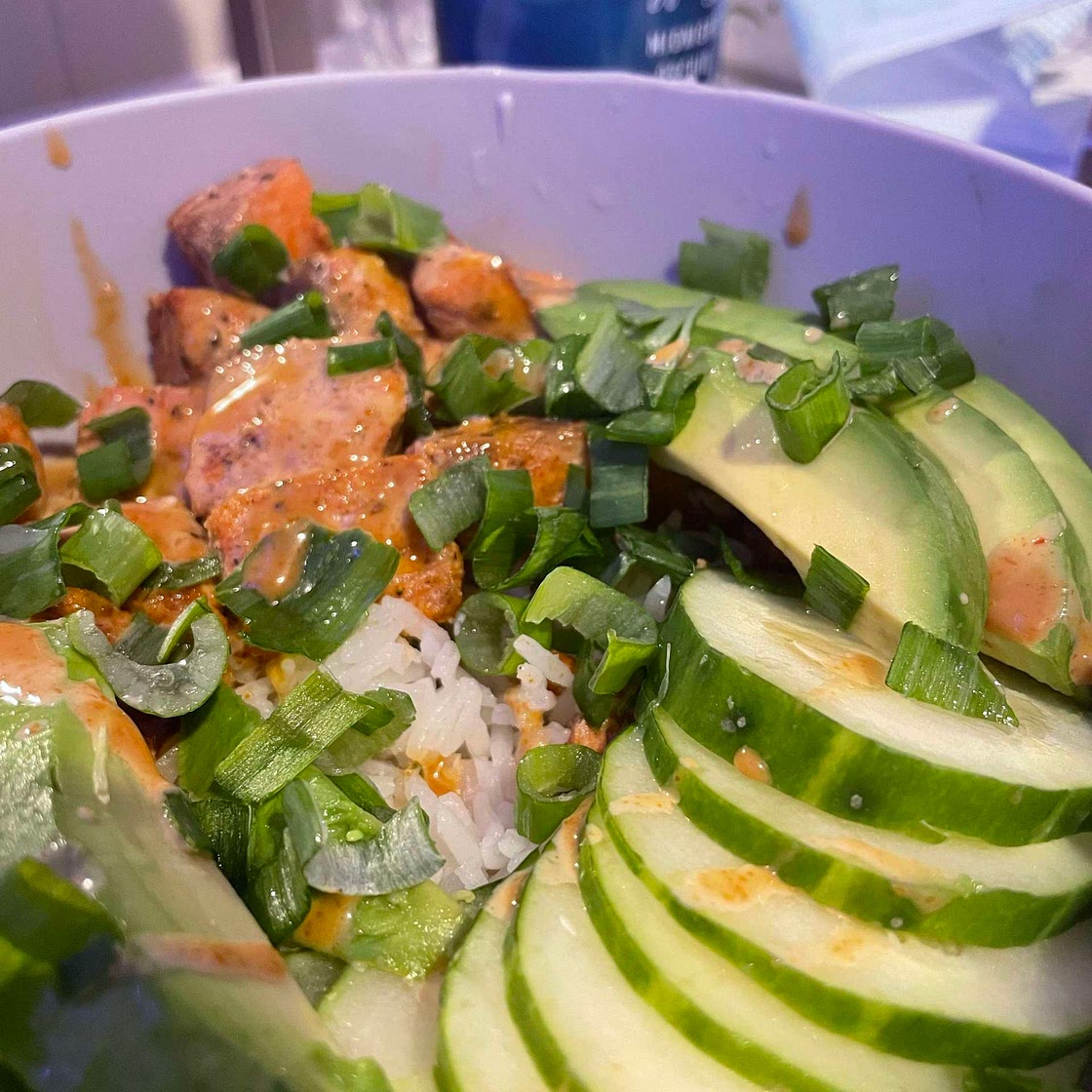 Spicy Salmon Bowl