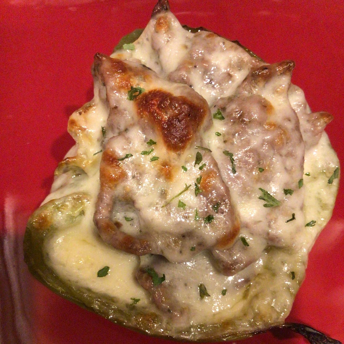 Cheesesteak Stuffed Peppers