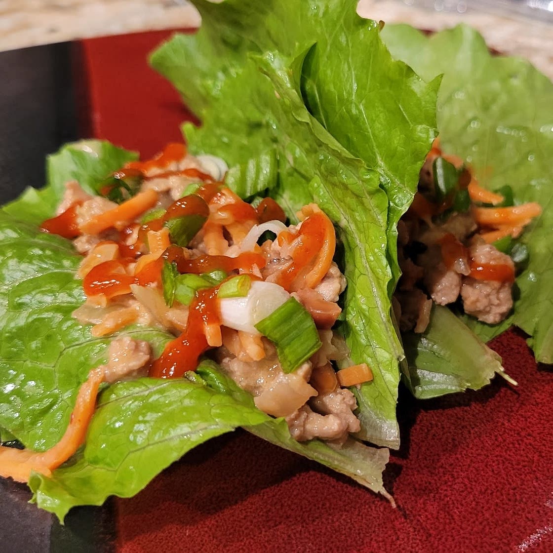 Thai Turkey Lettuce Wraps