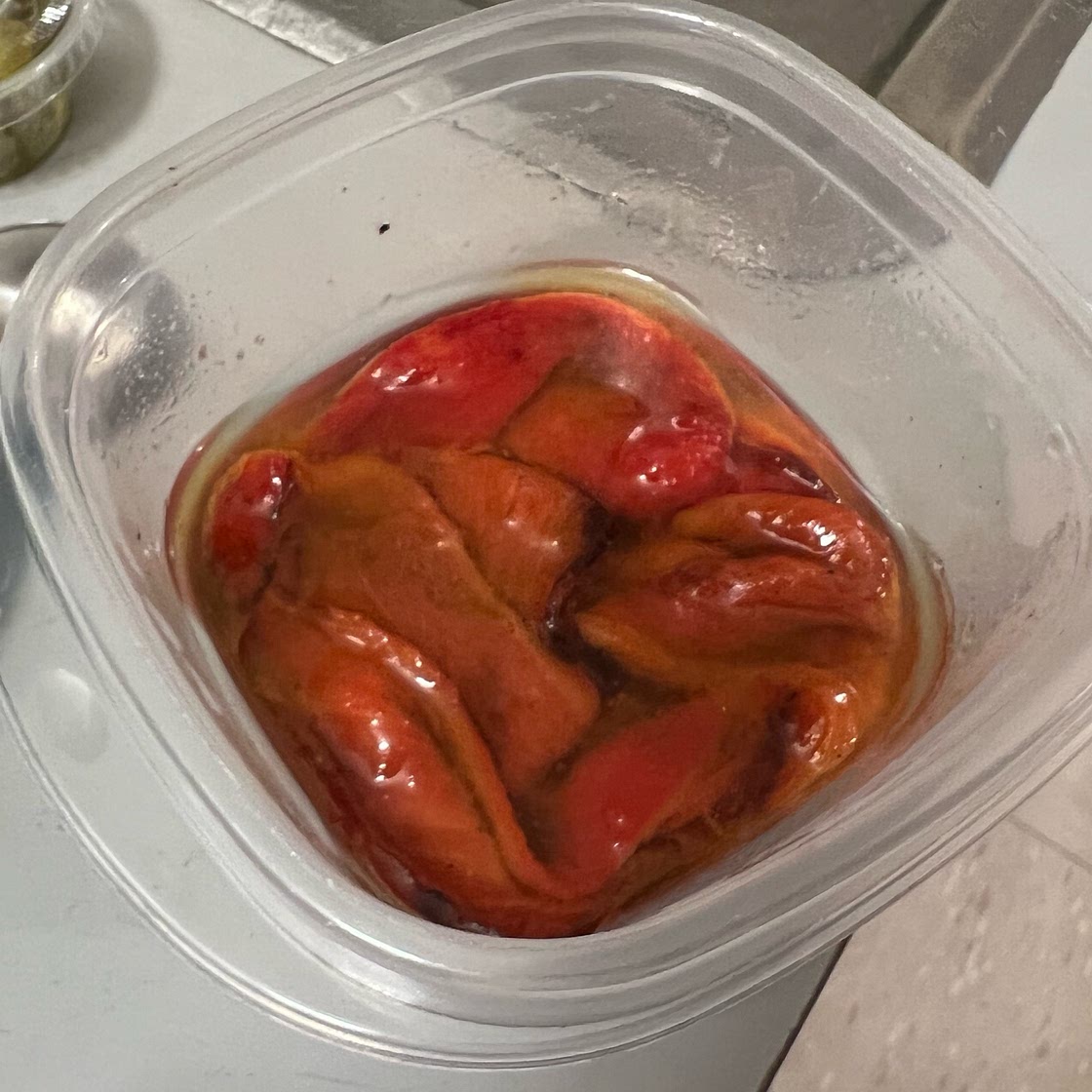 Air Fryer Roasted Red Peppers