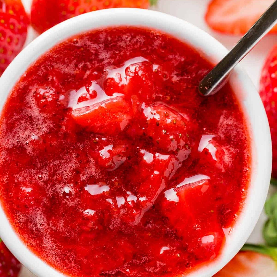Supreme Strawberry Topping
