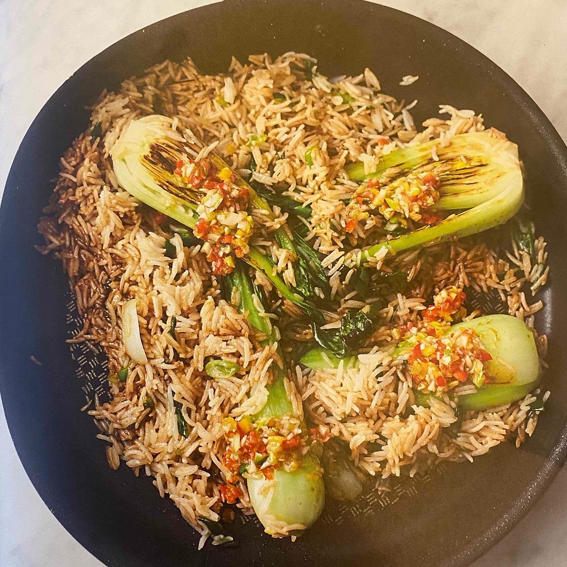 Hoisin Pak Choi Rice