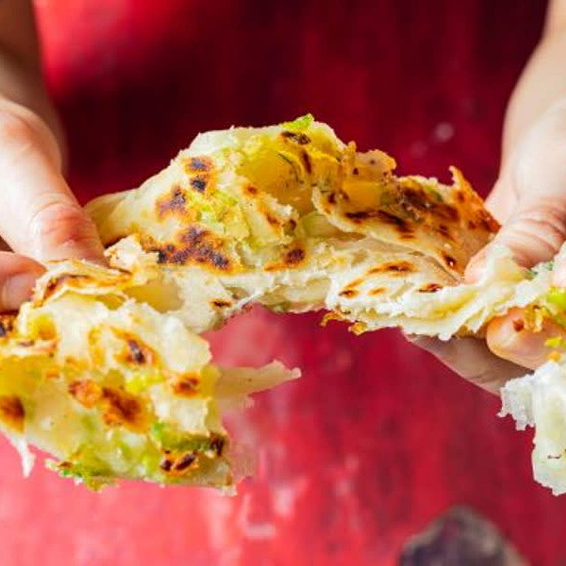 Flaky Spring Onion Pancake