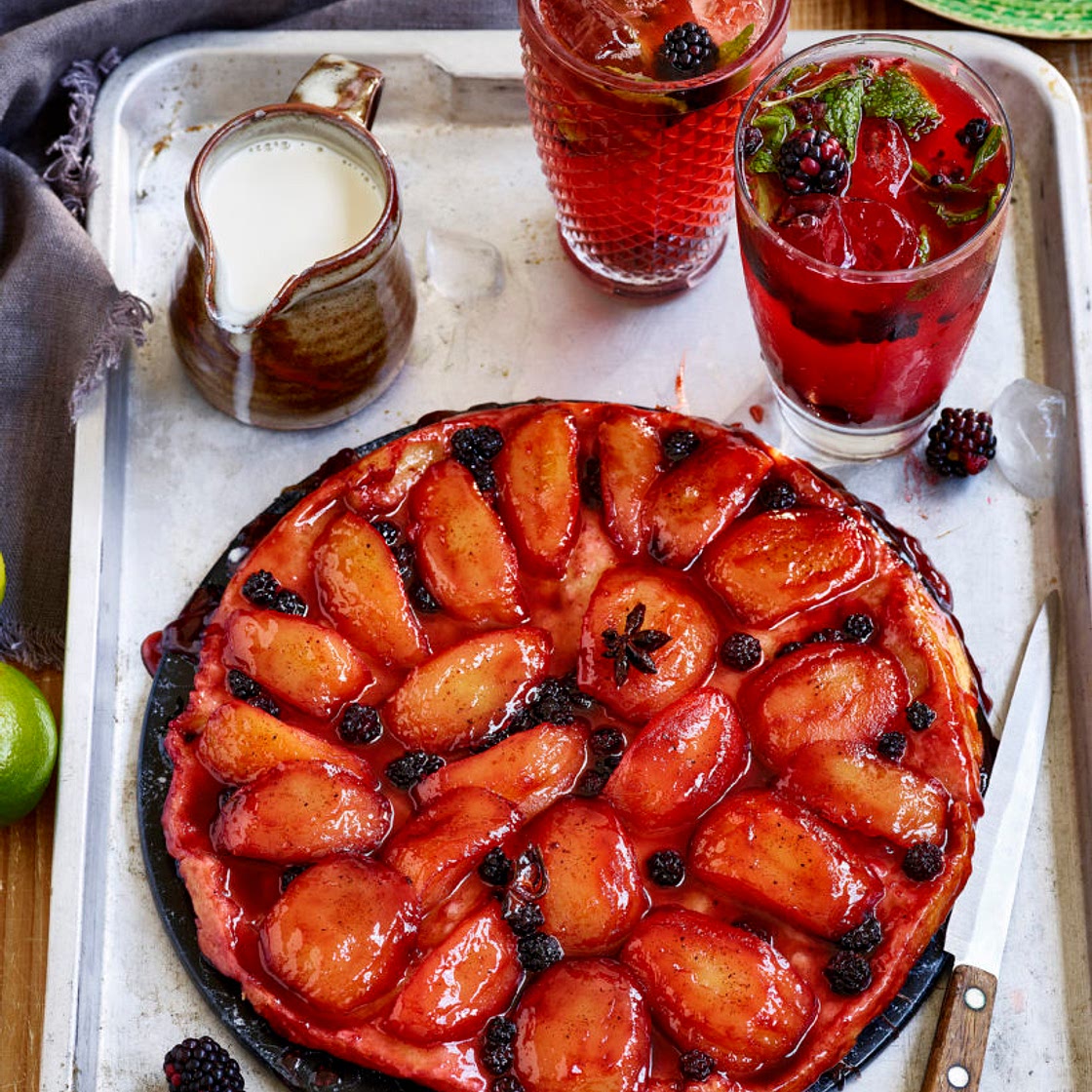 Blackberry & Apple Tarte Tatin - Avant-Garde Vegan