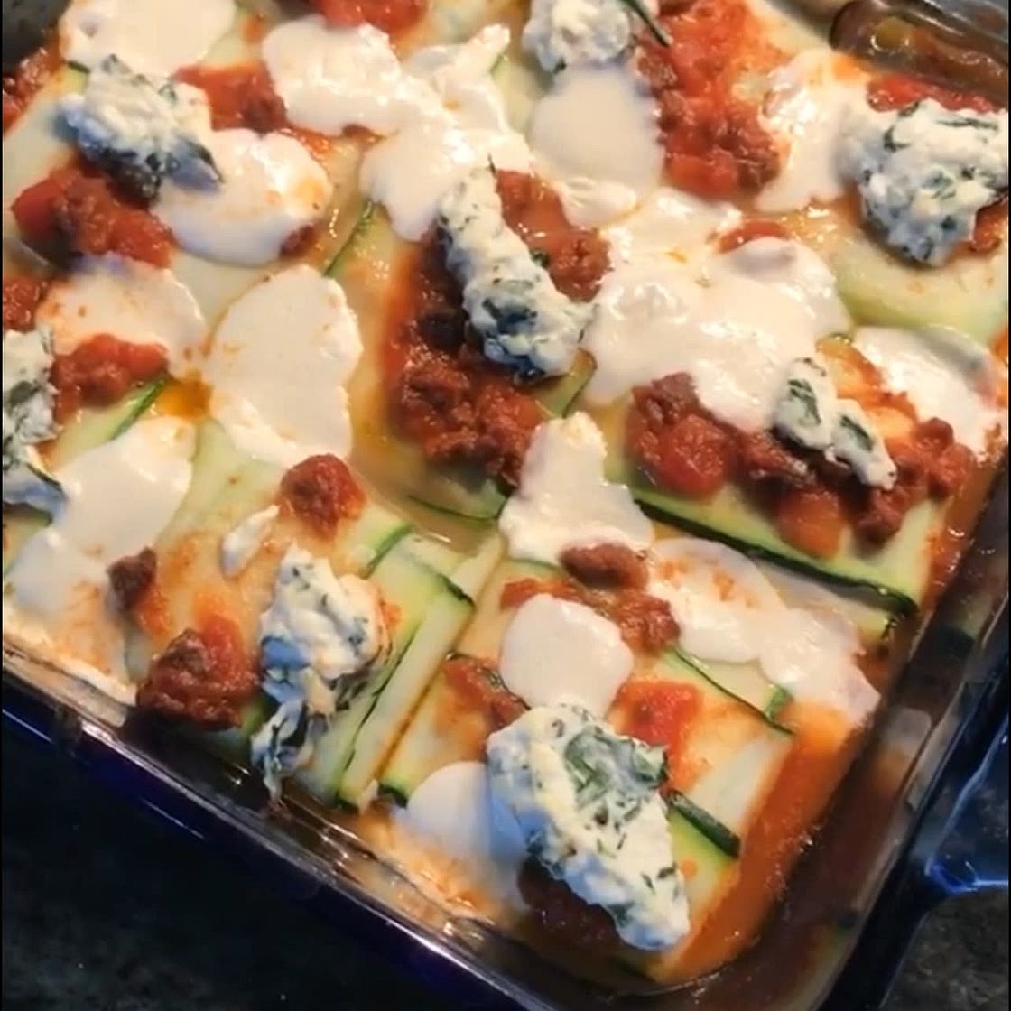 Low-Carb Zucchini "Ravioli" Recipe by Tasty