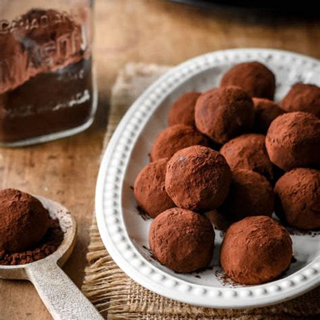 Truffes en chocolat