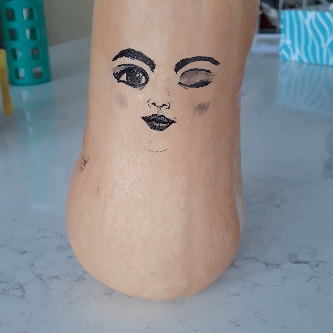 Baked butternut squash