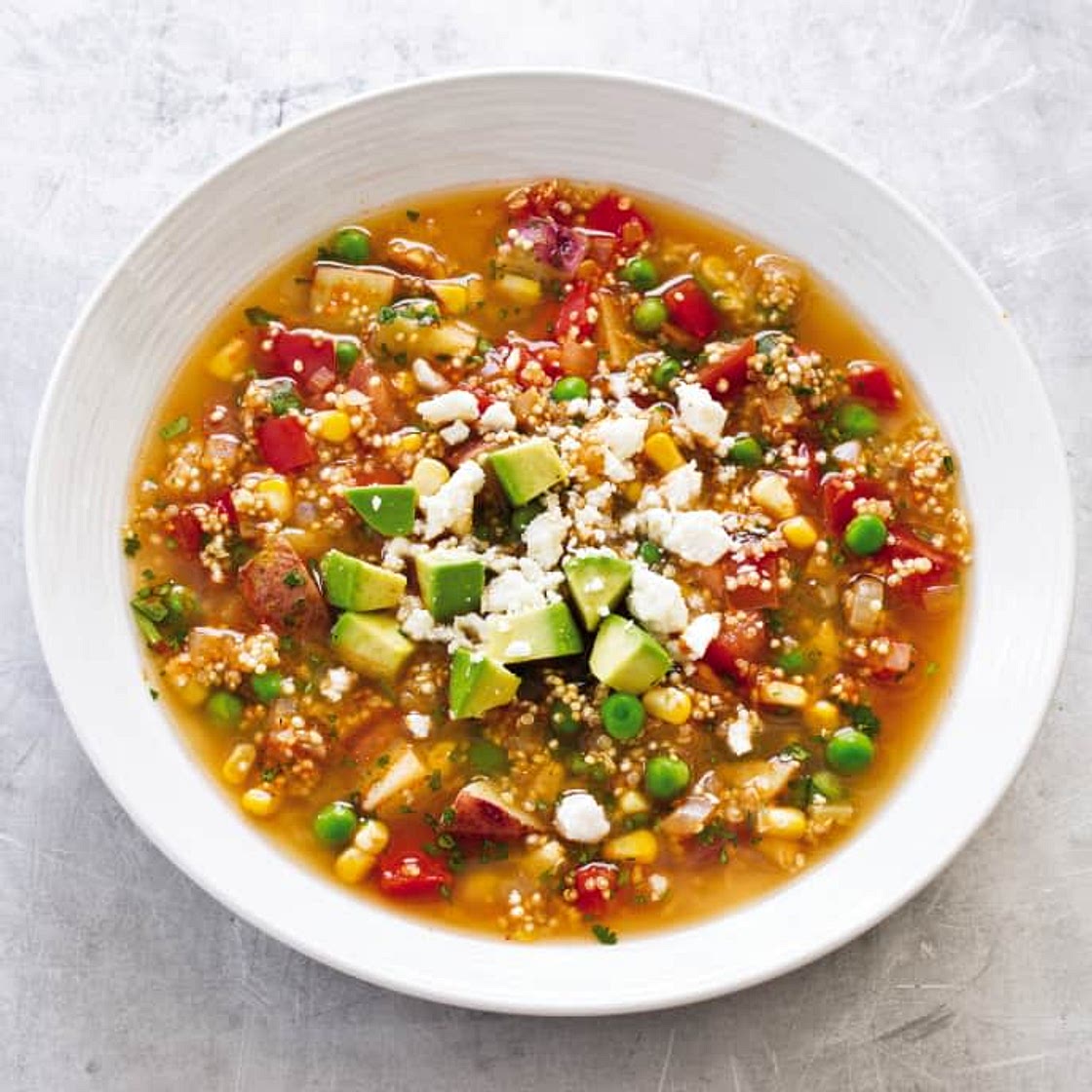 Quinoa & Veggie Soup