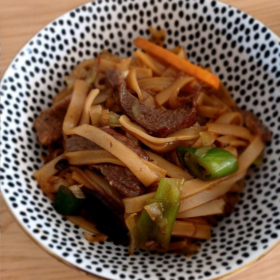 Mongolian Beef Noodle Bowls