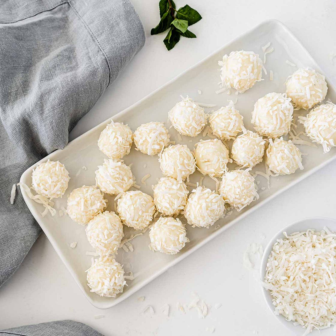 Coconut Cream Truffles