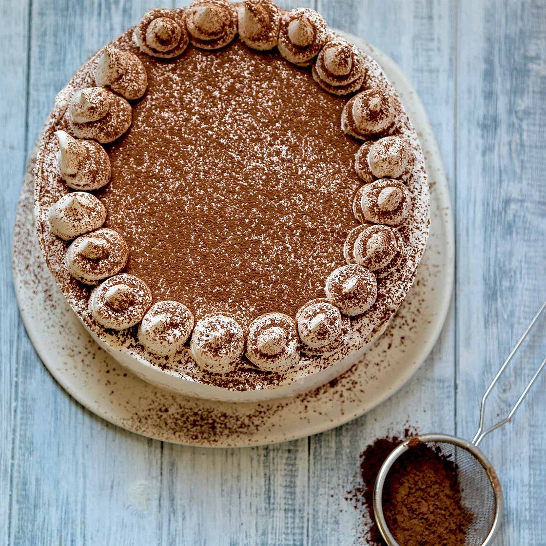 Tiramisu Layer Cake
