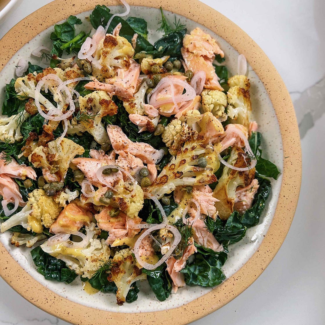 “Hot Mess” Sheet Pan Salad  