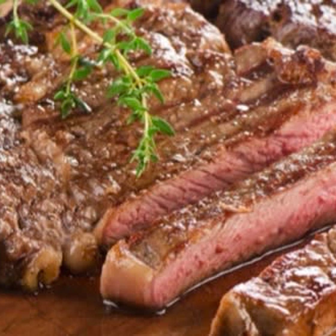 Asian Marinated Steak with Mushrooms & Broccolini