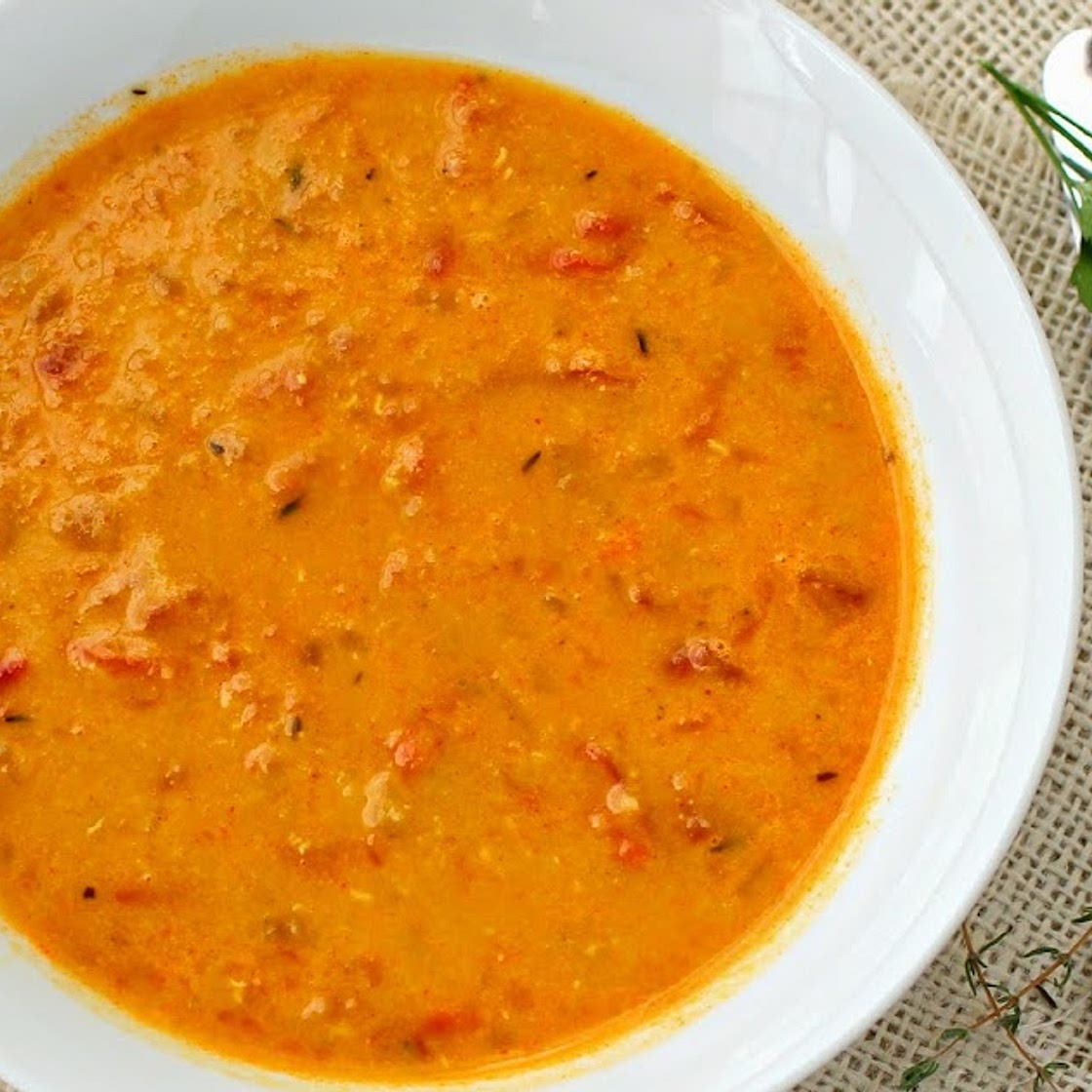 Spicy Lentil (Masoor Dal) Soup-Throwback Thursday