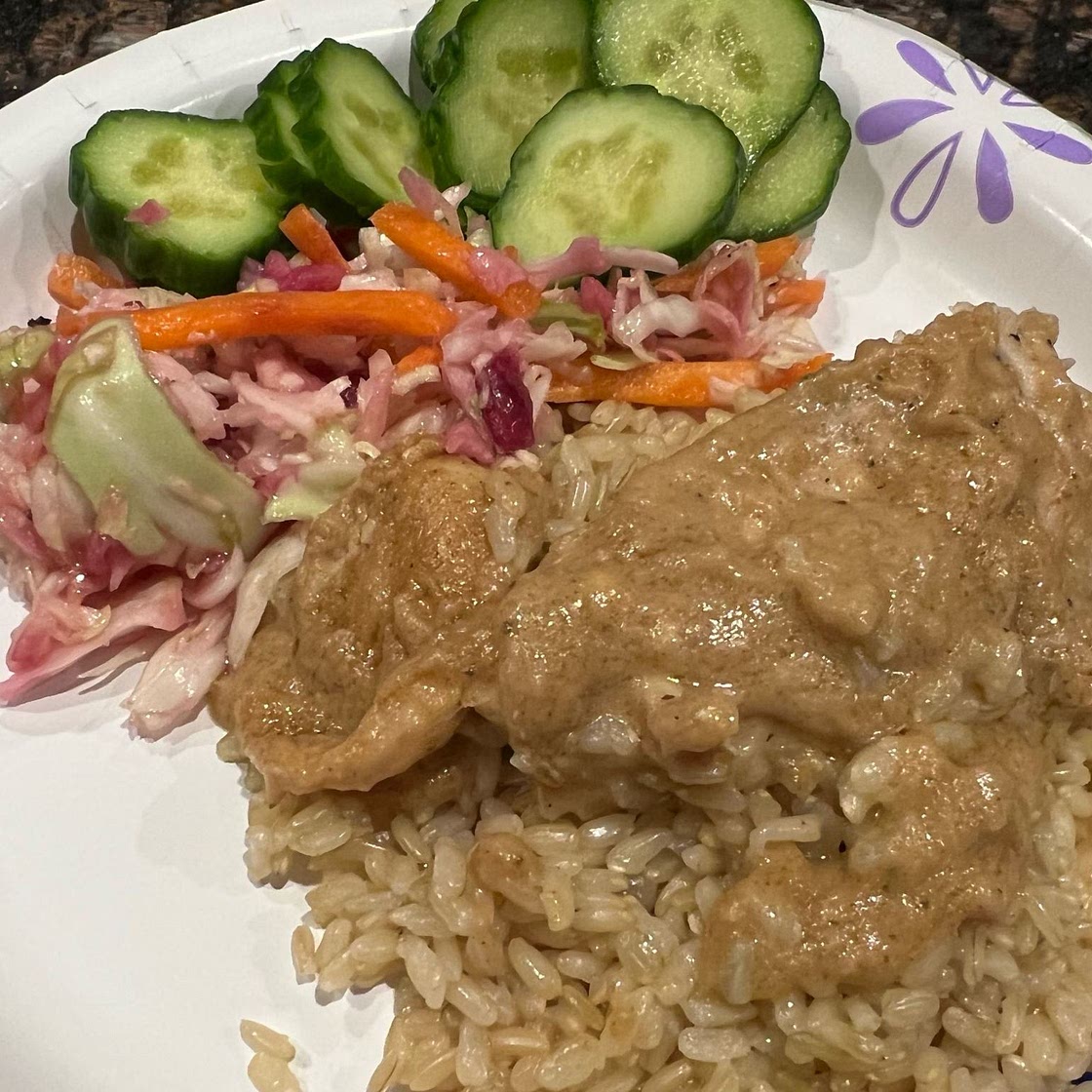 Peanut-Braised Chicken Breasts