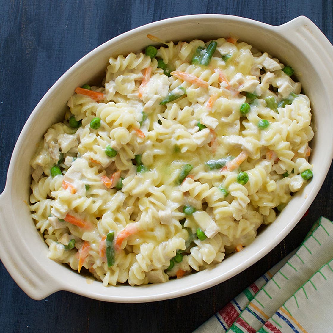 Creamy Chicken Baked Pasta