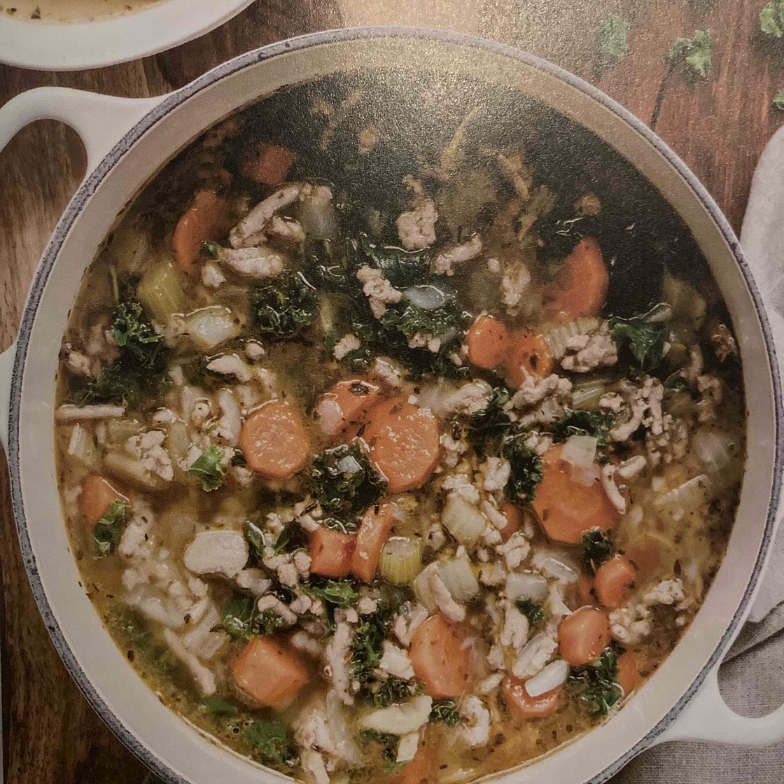 Slimming Turkey Kale Soup