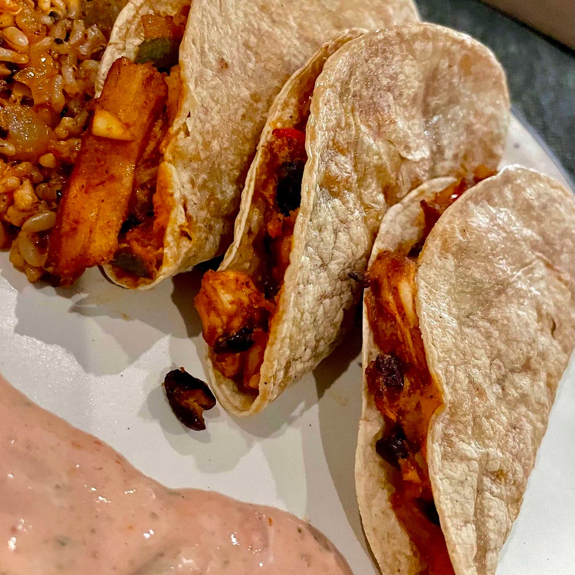 Crispy Chicken Tacos