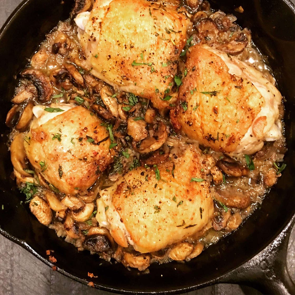 Chicken au Champagne