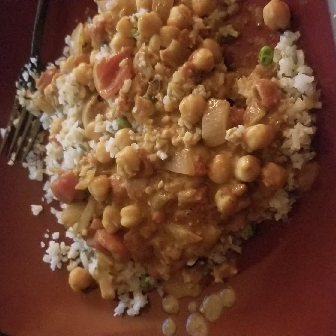 Coconut Chickpea Curry