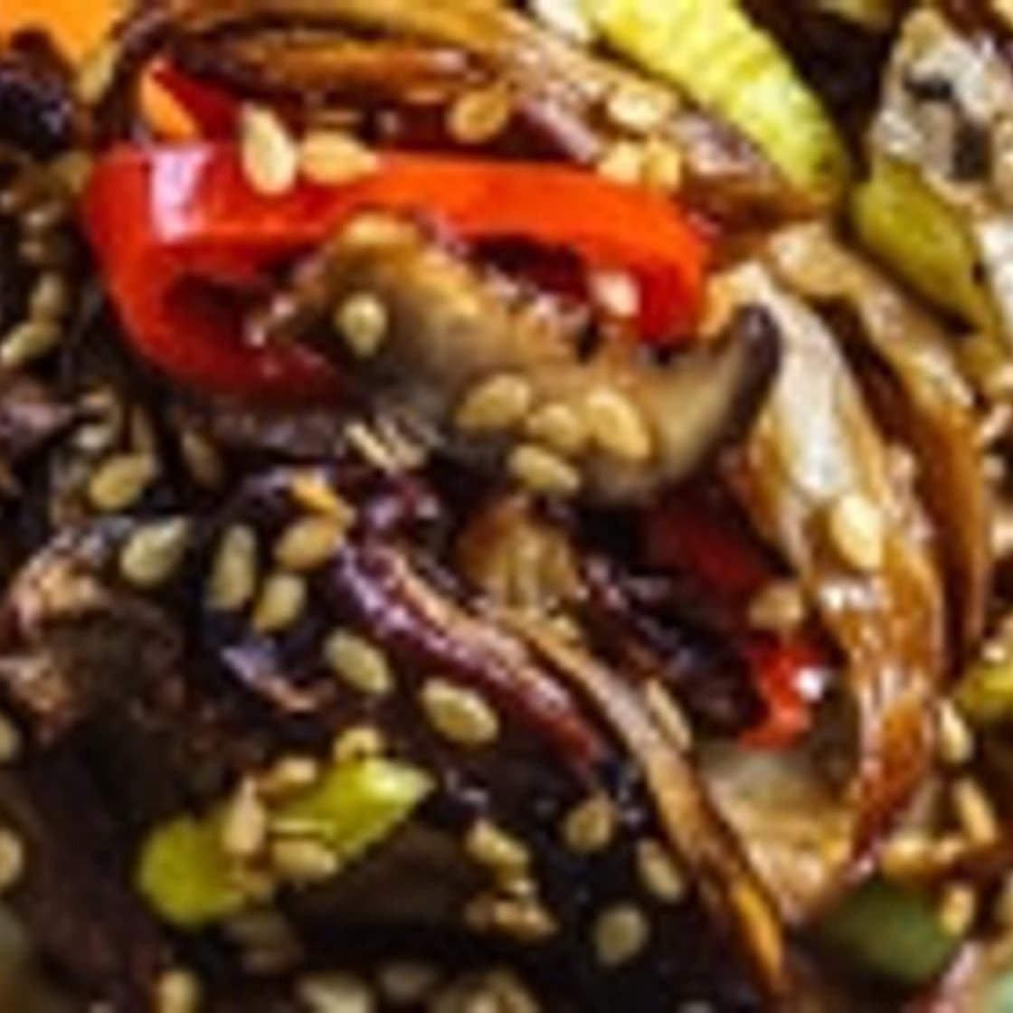 Chinese Oyster mushroom plum pancakes