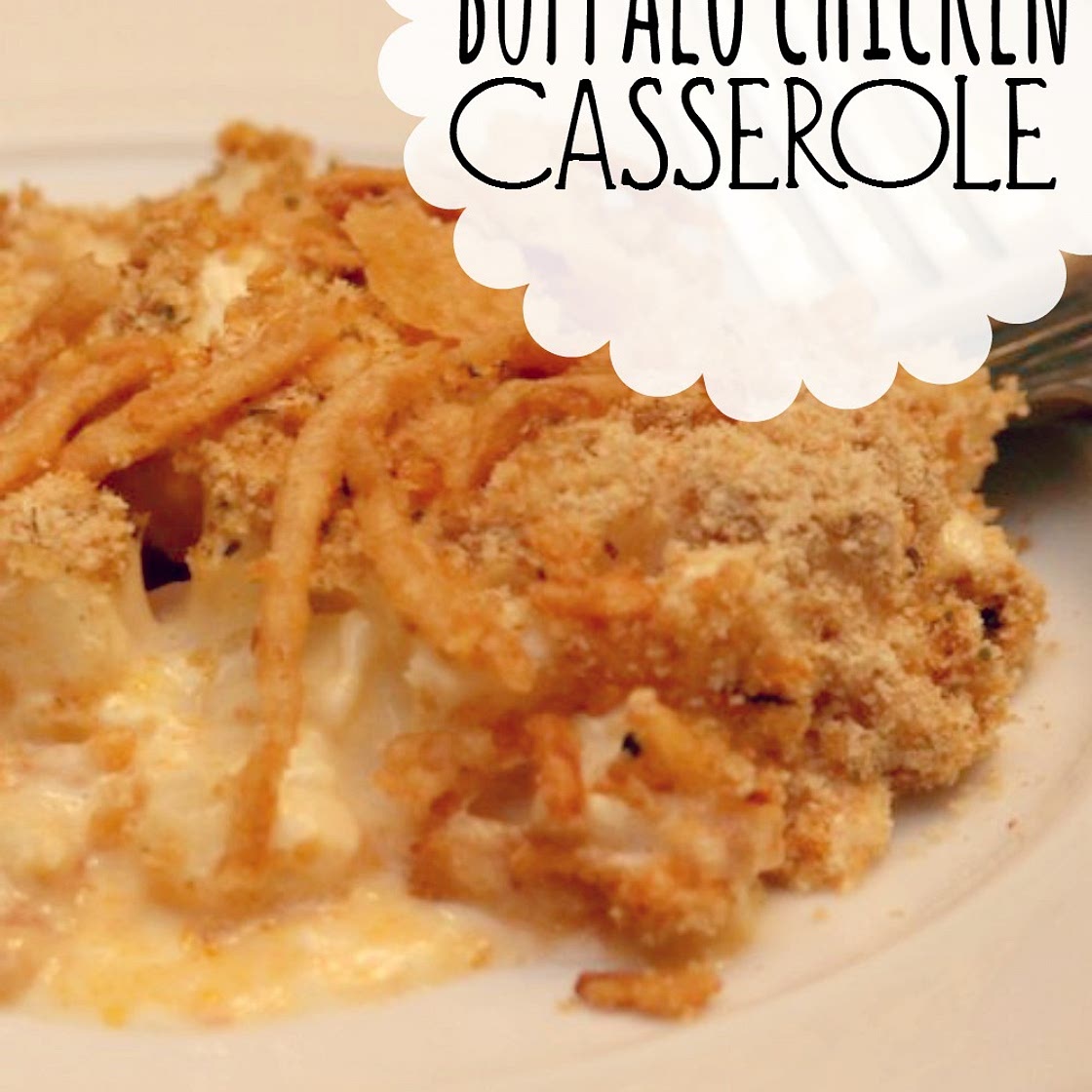 Buffalo Chicken Casserole