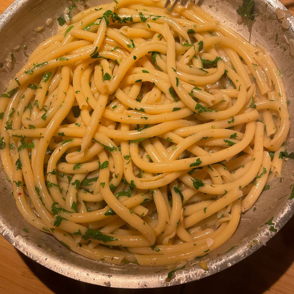 Lemon Garlic Pasta