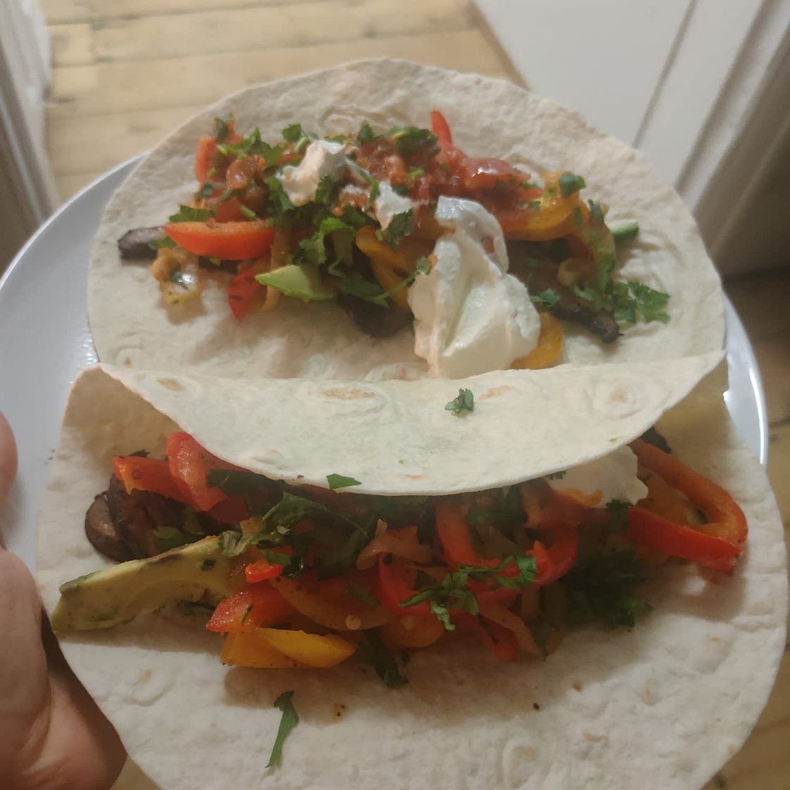 Portobello Steak Fajitas