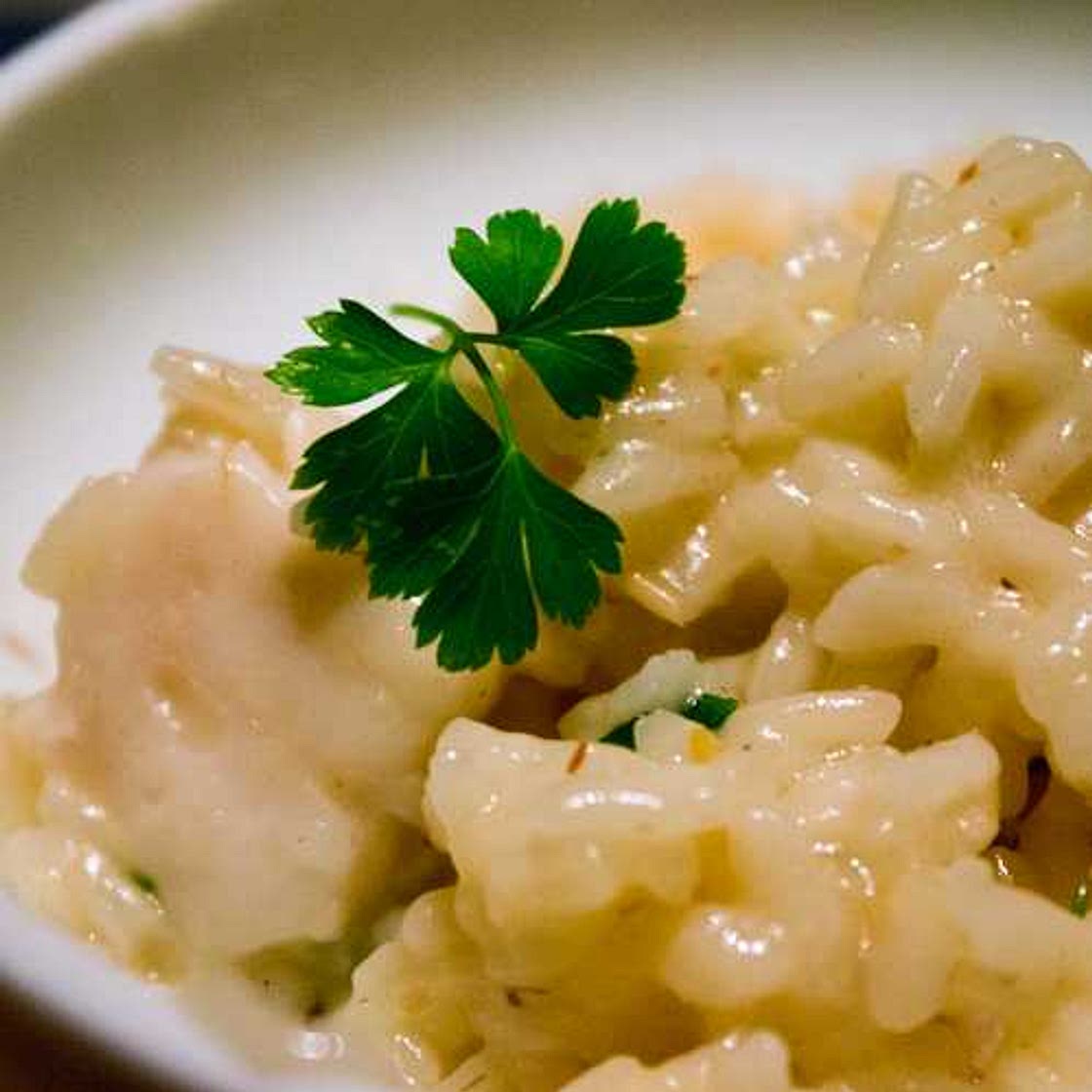 Super cheesy risotto