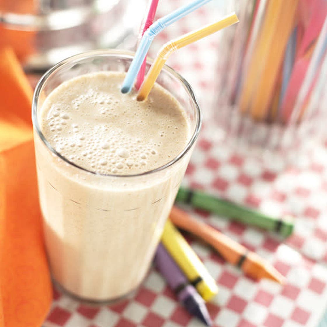 Almond Butter and Jelly Smoothie with Almond Milk