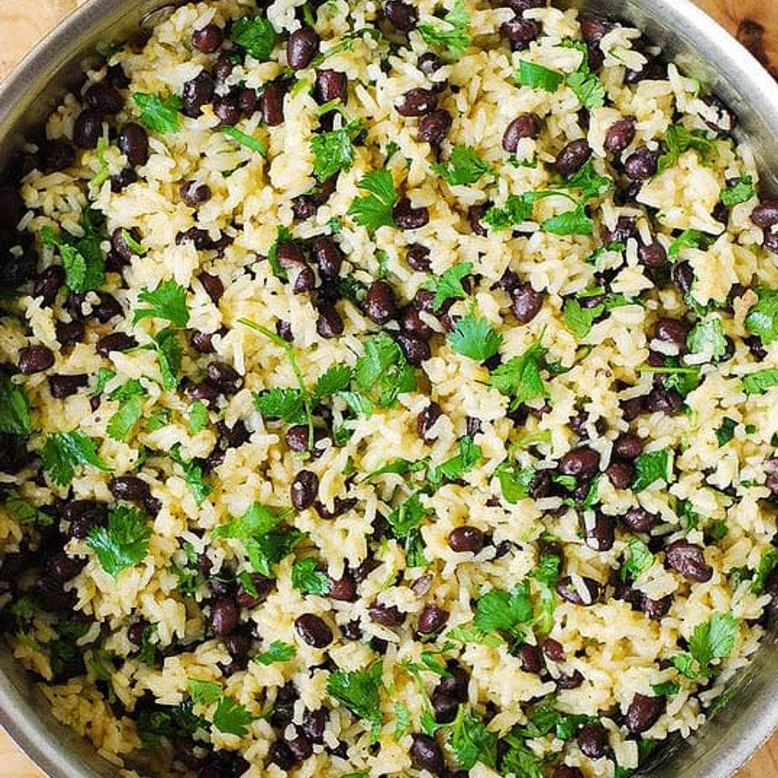 Cilantro-Lime Black Bean Rice